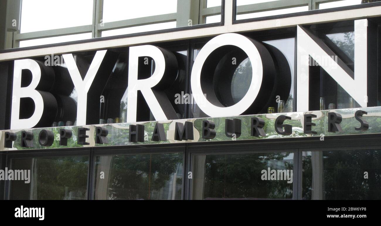 Byron logo seen at one of their branches.UK Government has announced ...