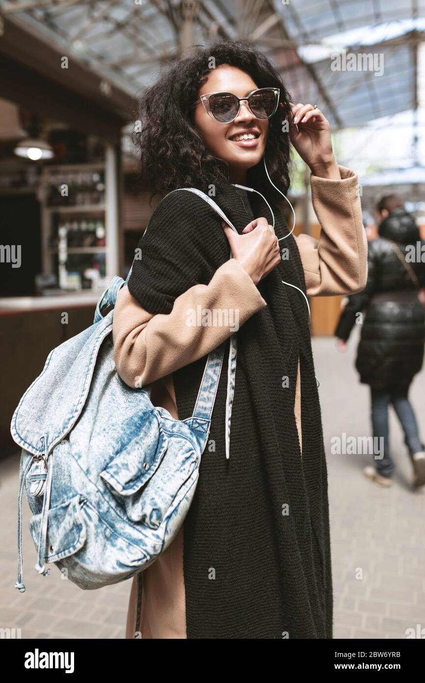 nice girl with sunglasses