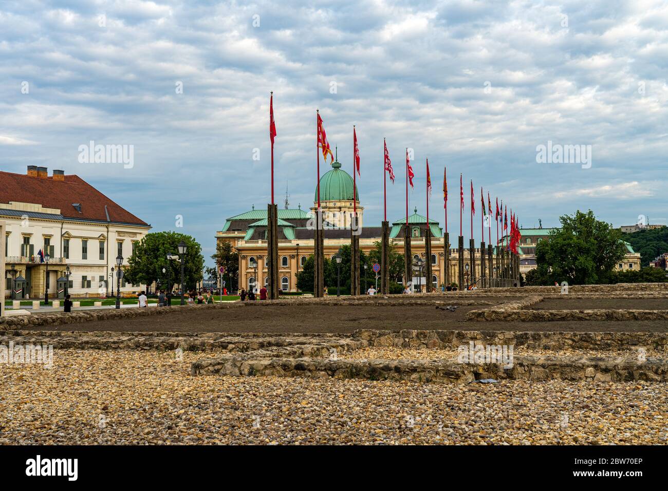 Buda Castle Royal Palace in Budapest, Hungary Stock Photo - Alamy