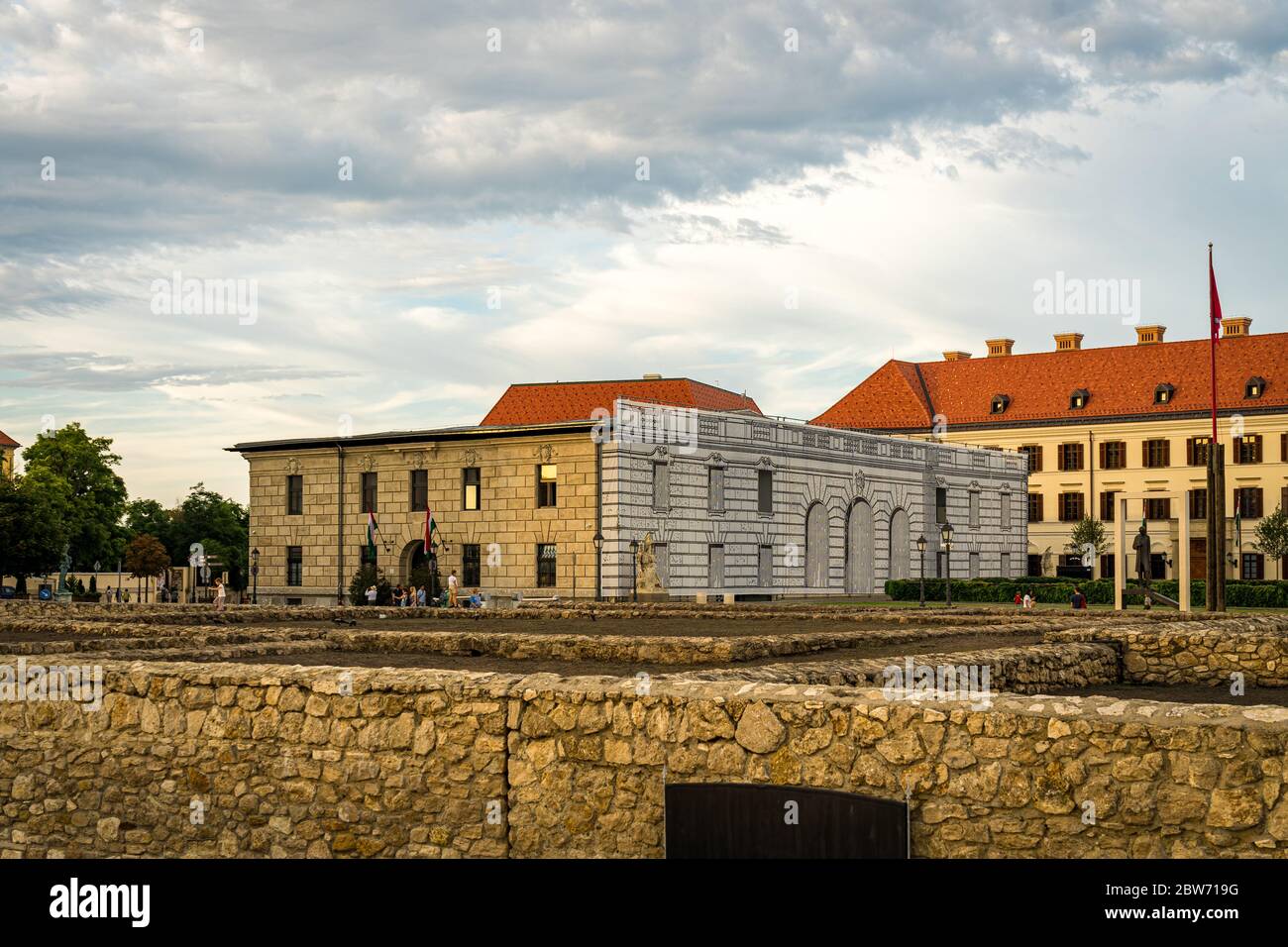 Buda Castle Royal Palace in Budapest, Hungary Stock Photo - Alamy