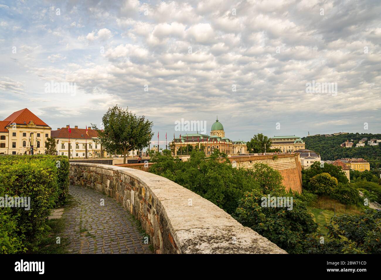 Buda Castle Royal Palace in Budapest, Hungary Stock Photo - Alamy