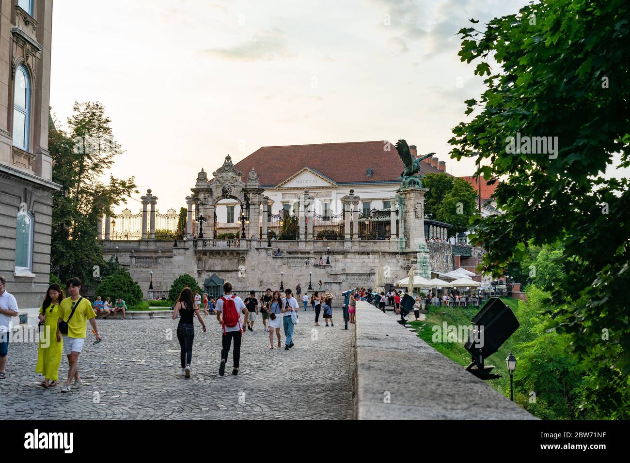 Buda Castle Royal Palace in Budapest, Hungary Stock Photo - Alamy