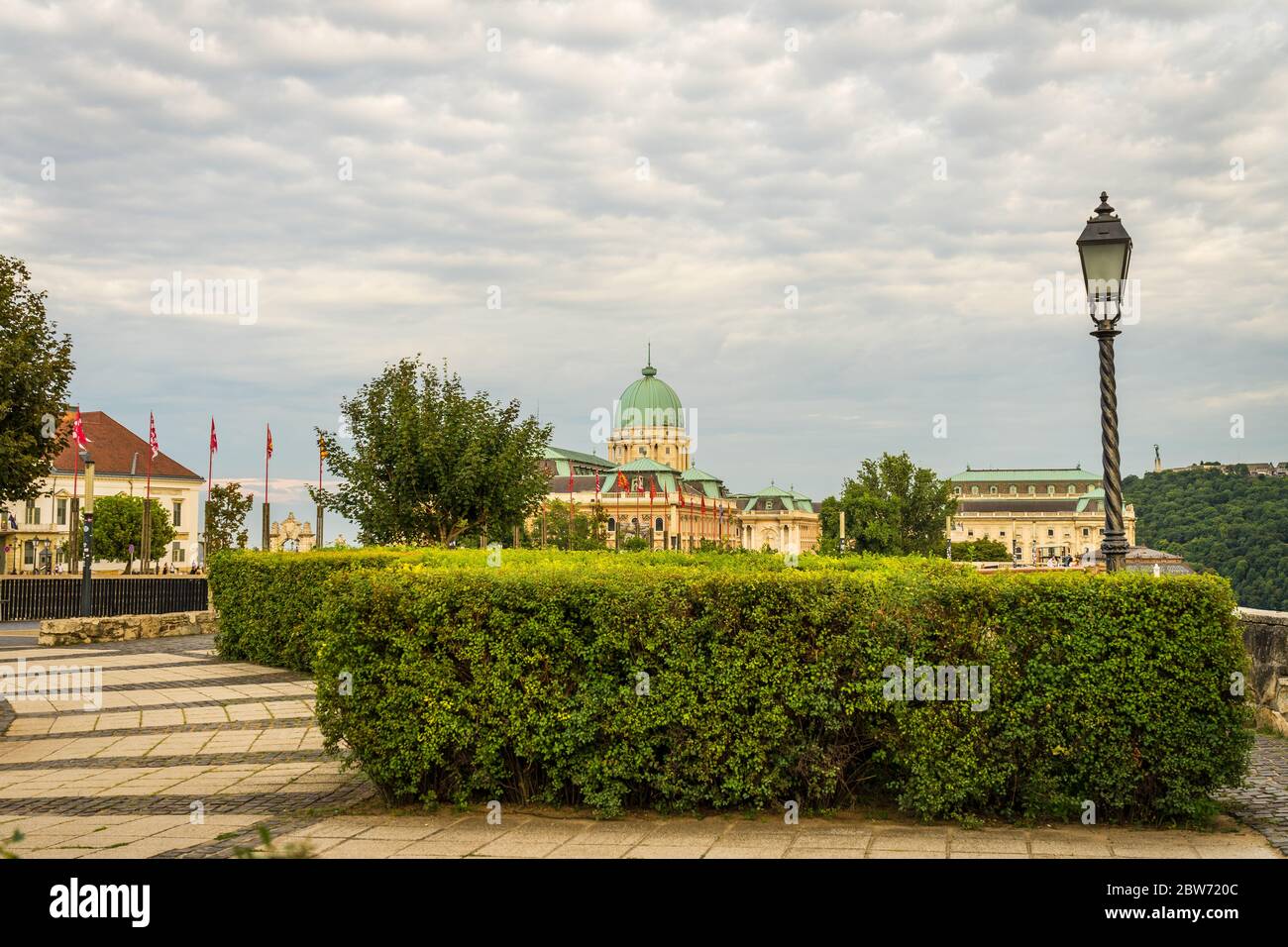Buda Castle Royal Palace in Budapest, Hungary Stock Photo - Alamy