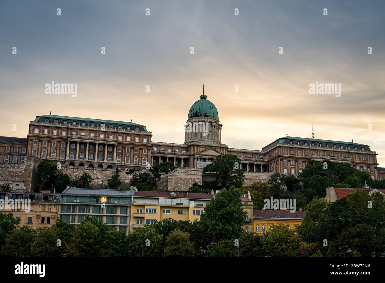 Buda Castle Royal Palace in Budapest, Hungary Stock Photo - Alamy