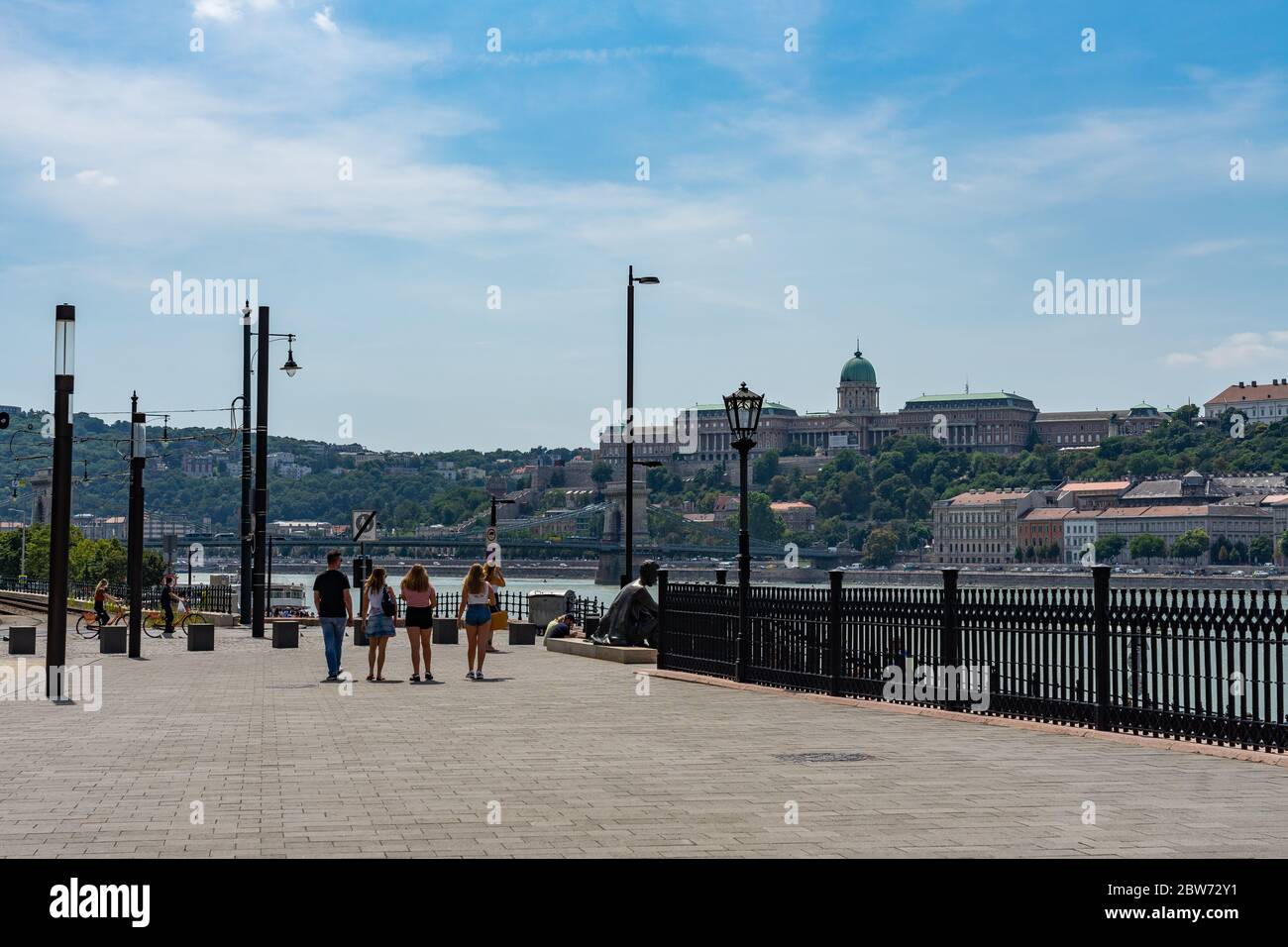 Buda Castle Royal Palace in Budapest, Hungary Stock Photo - Alamy