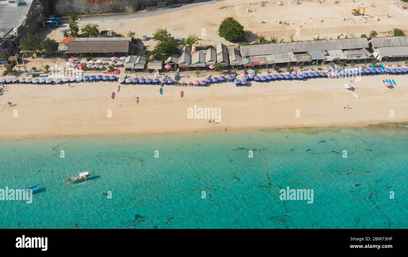Aerial view Pantai Pandawa beach in Bali. Indonesia Stock Photo - Alamy
