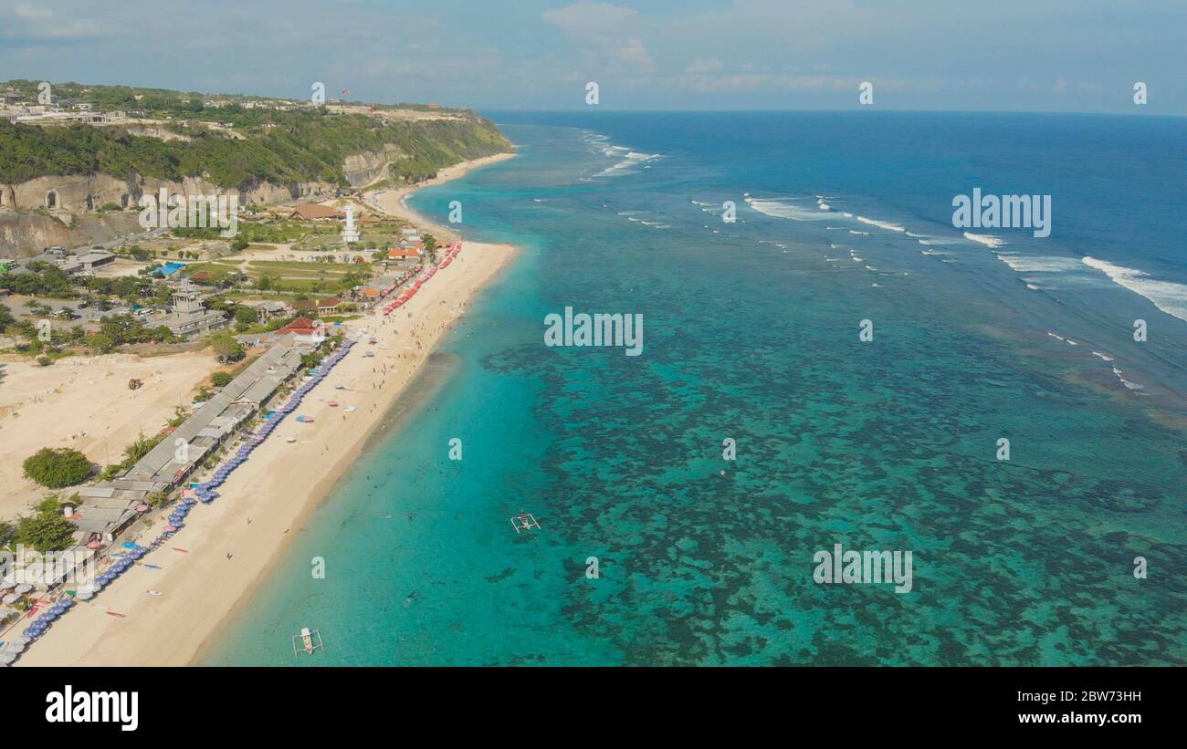 Aerial view Pantai Pandawa beach in Bali. Indonesia Stock Photo - Alamy