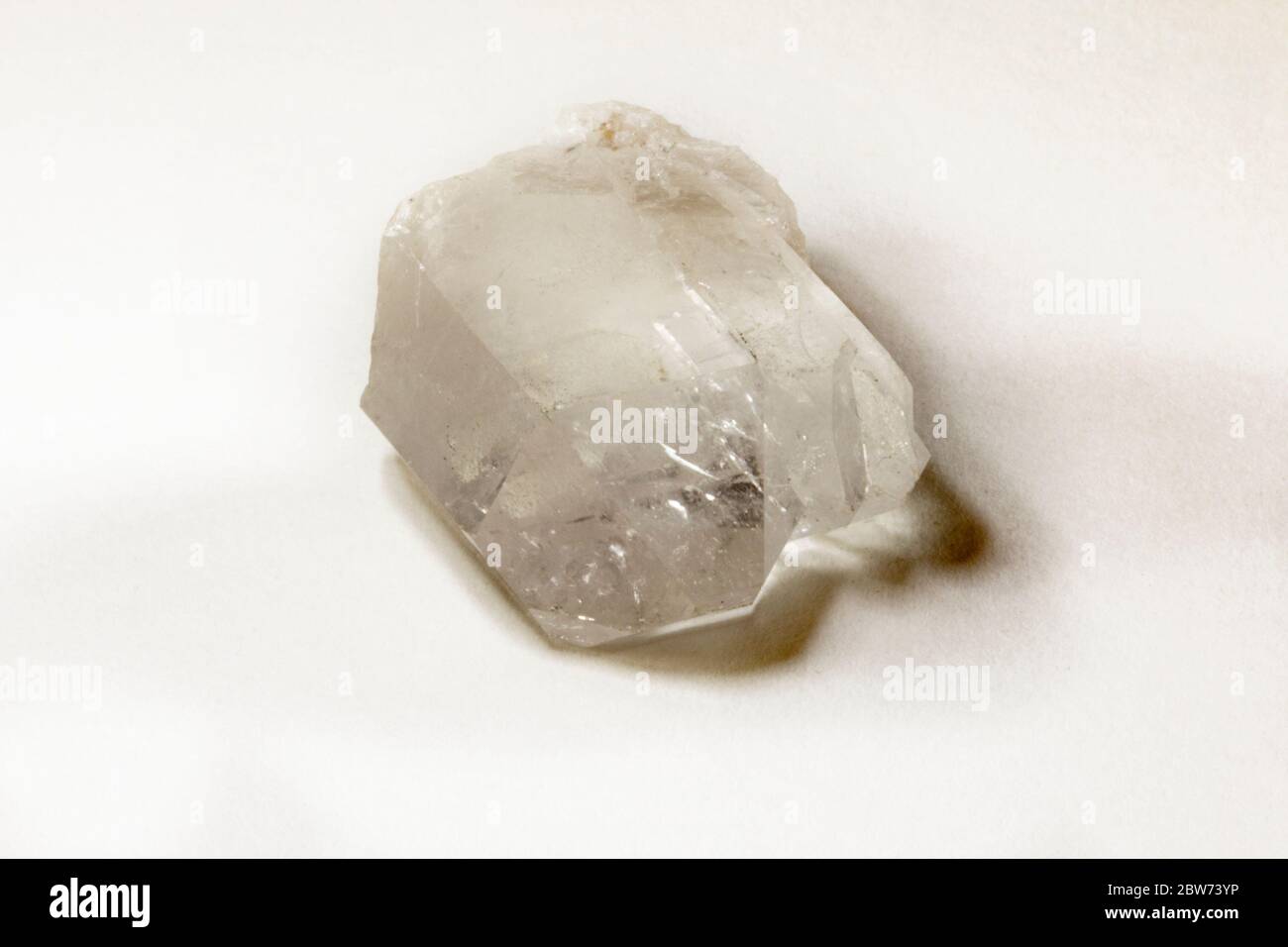 Quartz mineral from Norway, making up a set as part of Moh's scale of