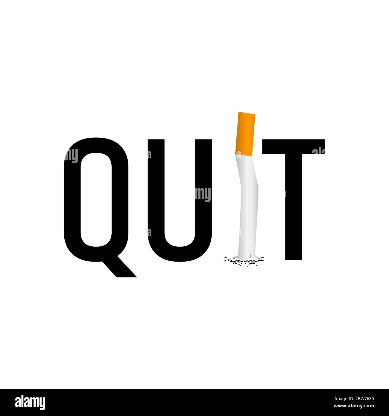 Design for World no tobacco day. Protecting youth from industry
