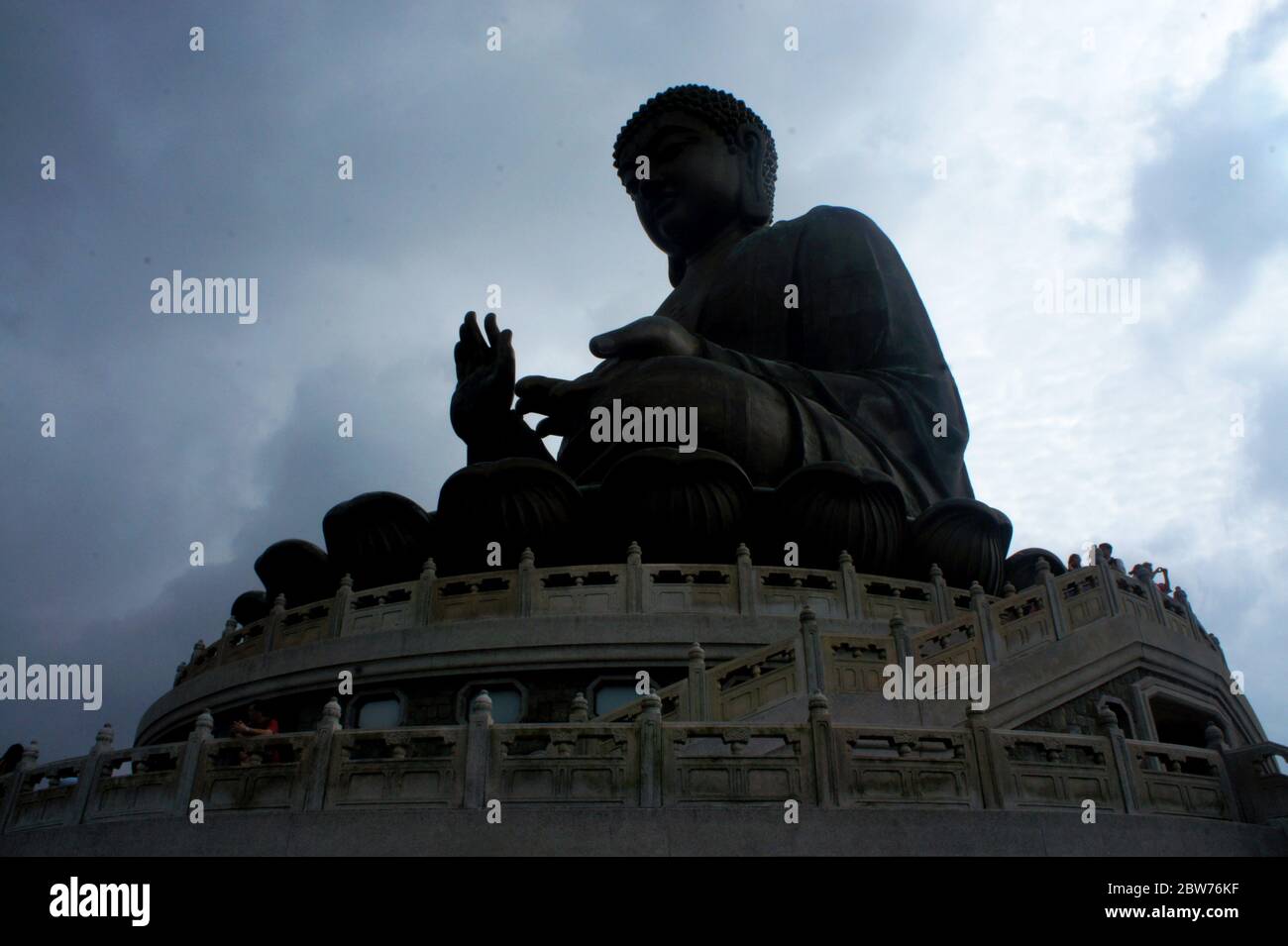 View of 'Big Buddha', Hong Kong Stock Photo - Alamy