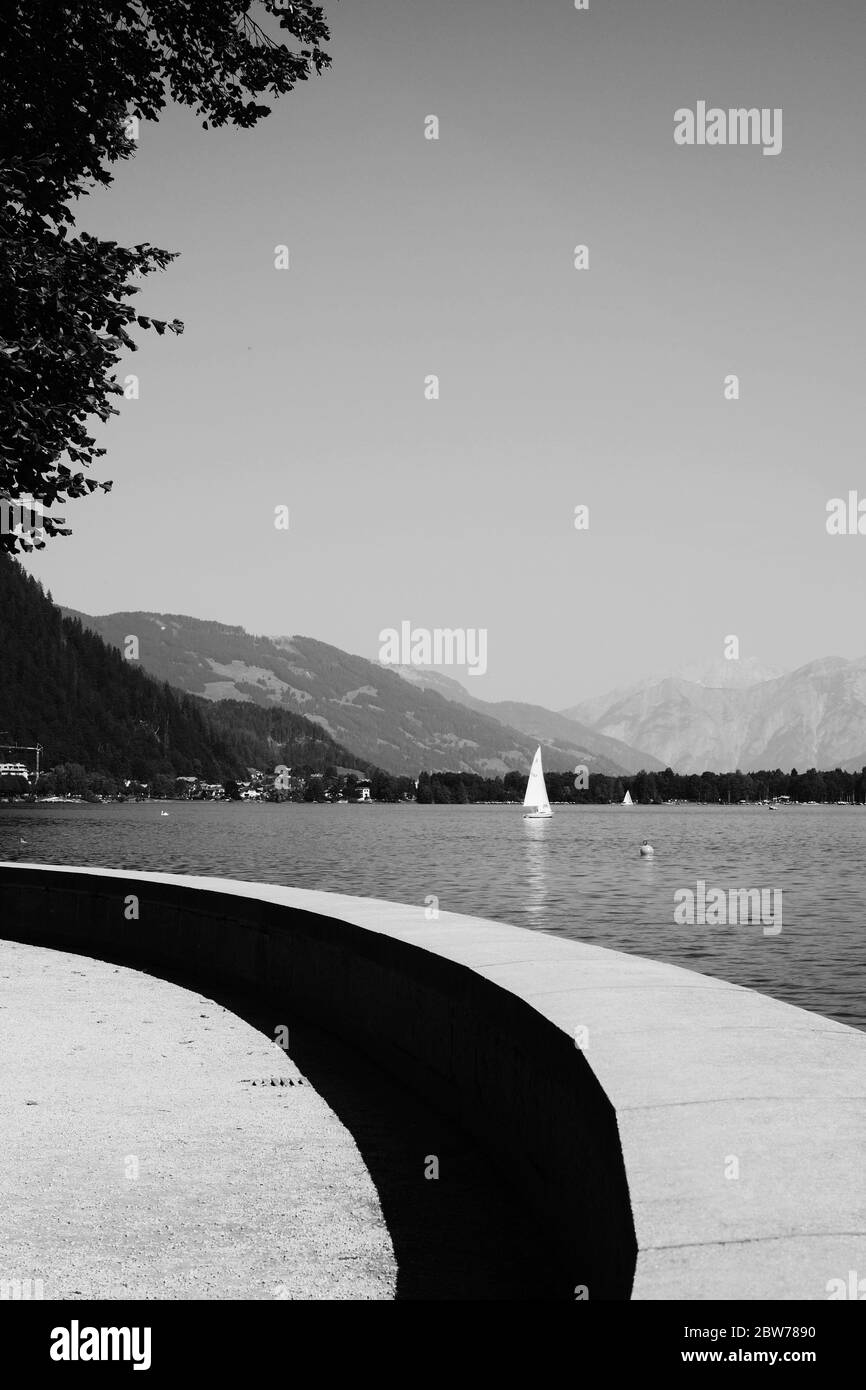 Zell am See, Austria Stock Photo