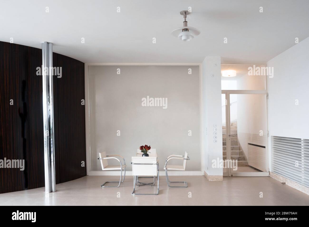 Villa Tugendhat, Brno Stock Photo