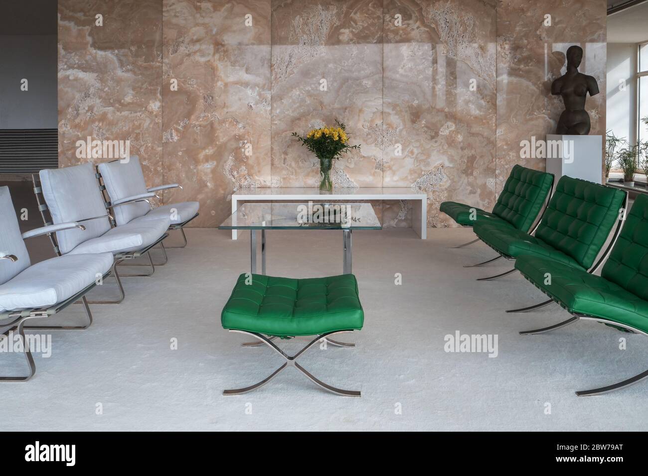 Villa Tugendhat, Brno Stock Photo