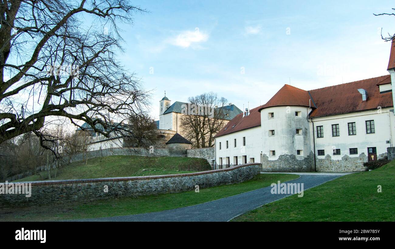 Cerveny Kamen Castle Stock Photo