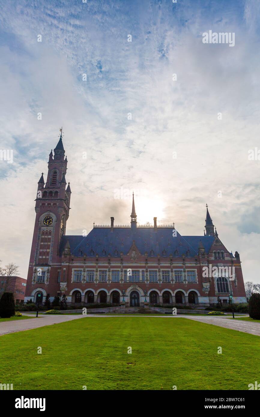 Peace Palace in Hague, Seat of the International Court of Justice part
