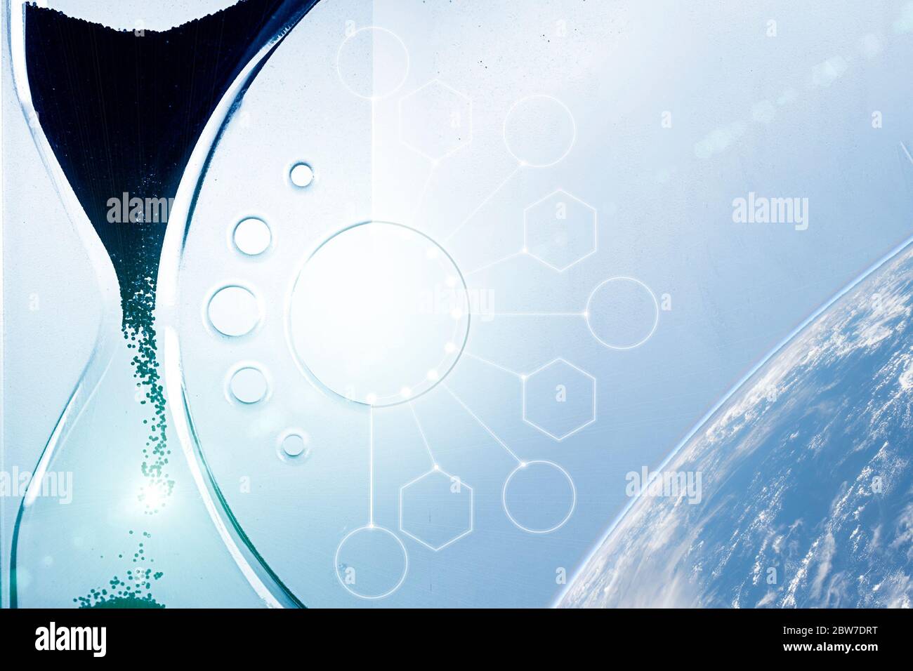 World And Time. Astrology Universe Concept. Time and Space. Abstract  Environmental Backgrounds. Time Stream. Space Time And Quantum Physics.  Elements Stock Photo - Alamy
