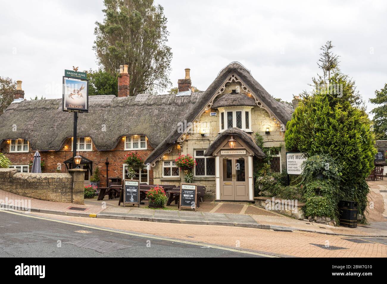 The Crab public house, Shanklin, Isle of Wight, UK Stock Photo