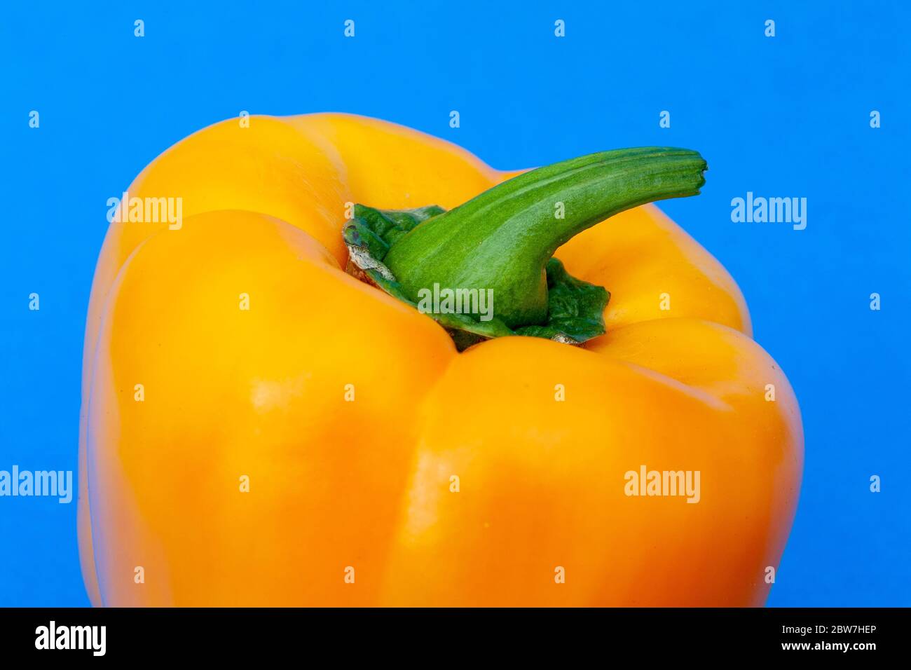 Yellow bell pepper Stock Photo