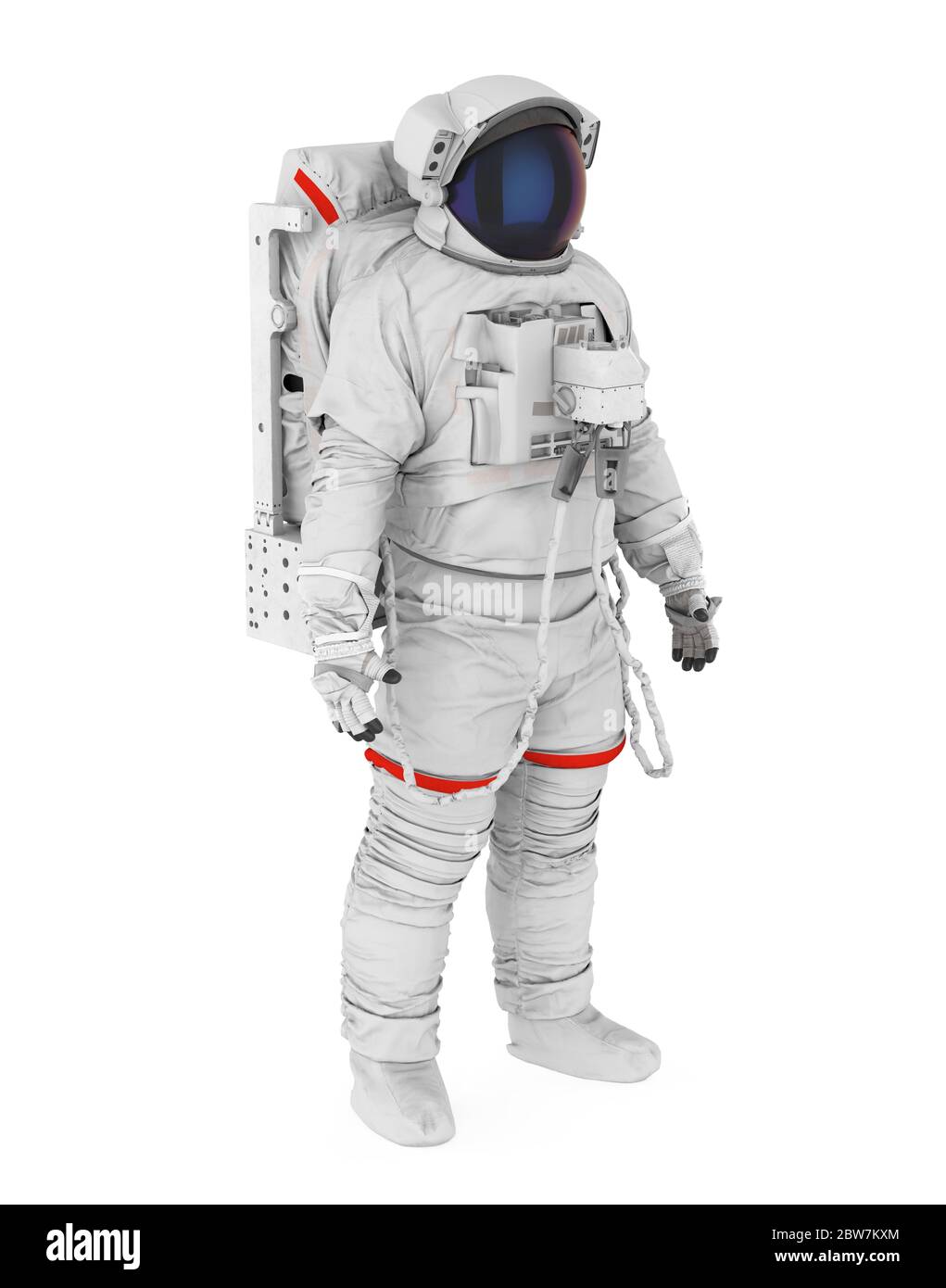 Astronaut Isolated Stock Photo