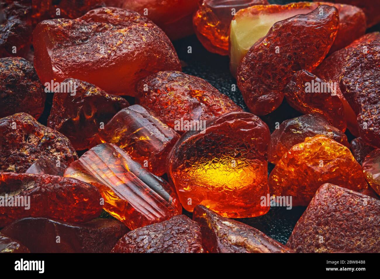 Amber stones natural background pattern, background for design Stock