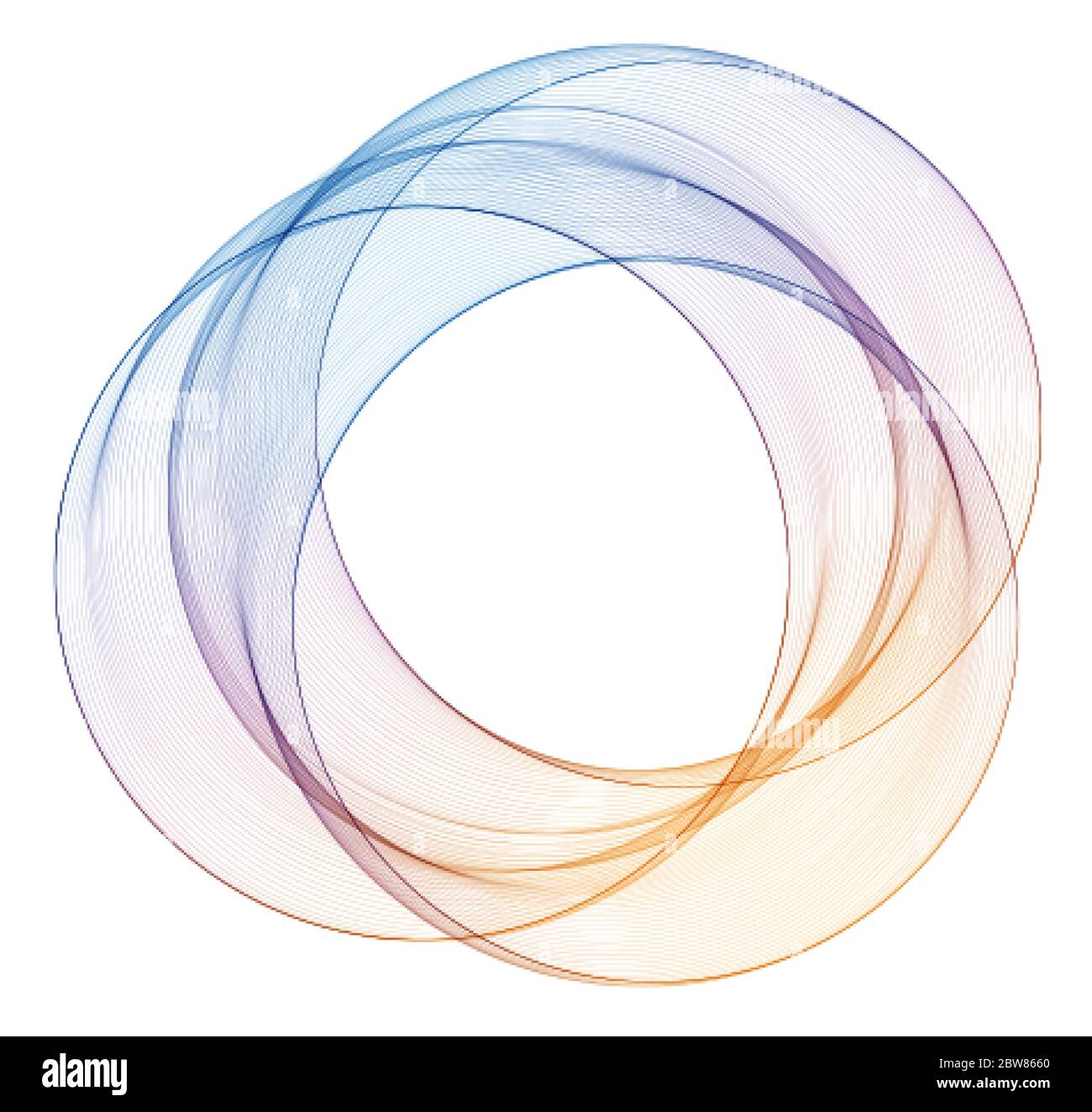 Abstract background with color circle Stock Vector