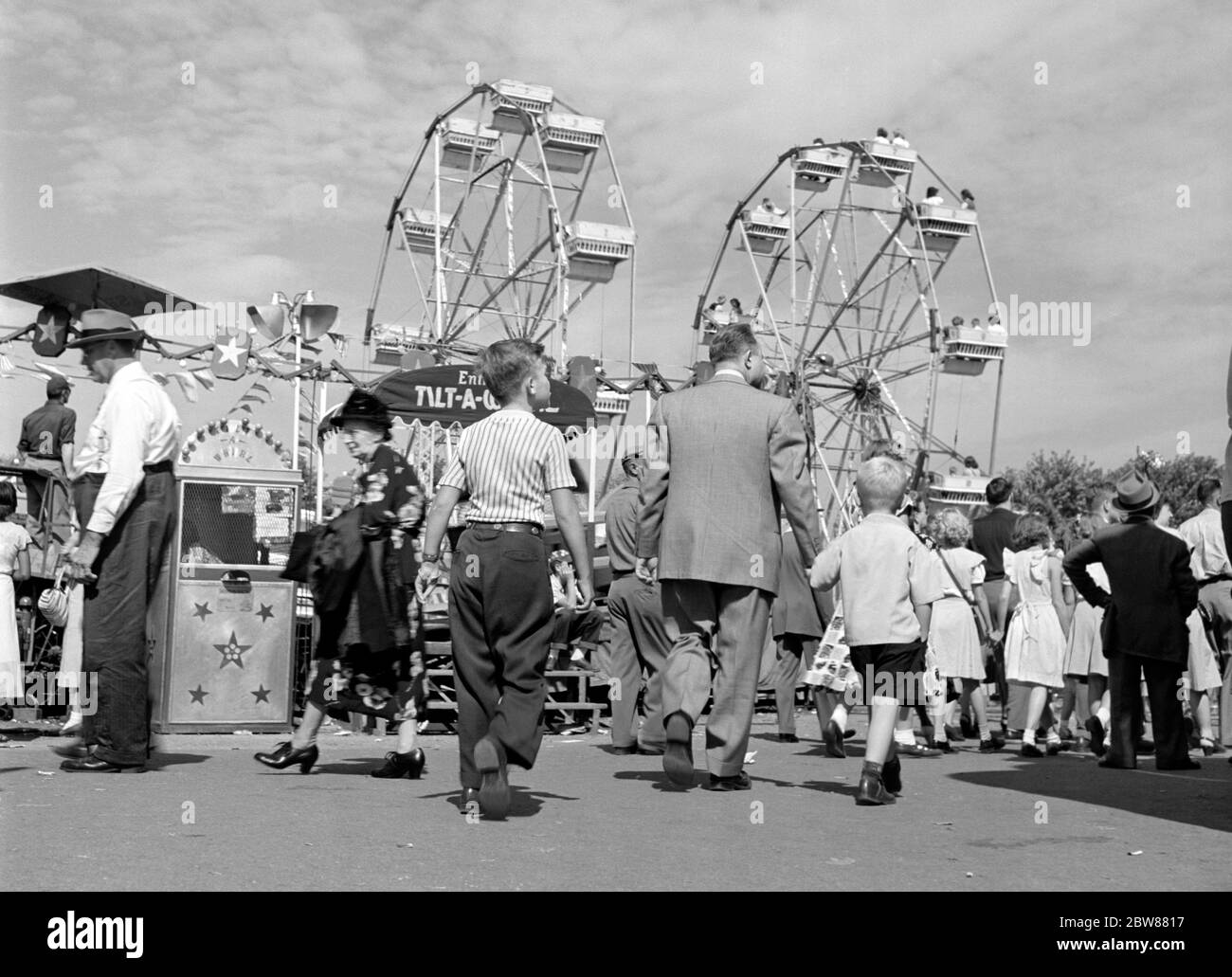 Tulsa State Fair 2025 - Family enjoying a carousel ride