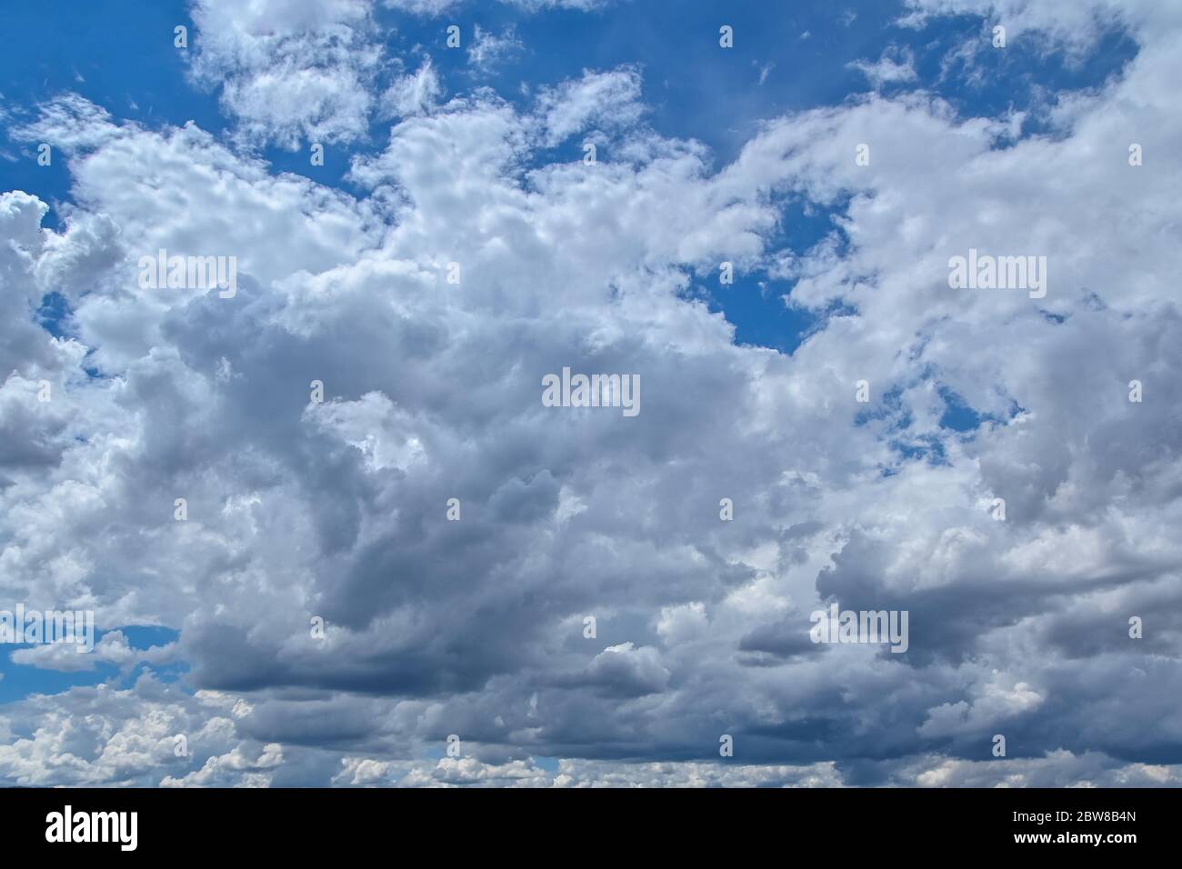 Retro Blue sky clouds nature background ,Realistic Blue Sky Clouds Vintage Tone Stock Photo