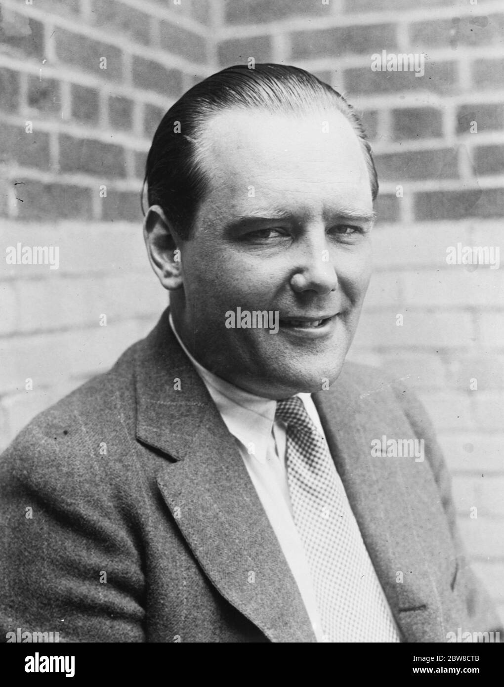 New York Rome flight . Lloyd W Bertaud . Portrait . 1927 Stock Photo Alamy