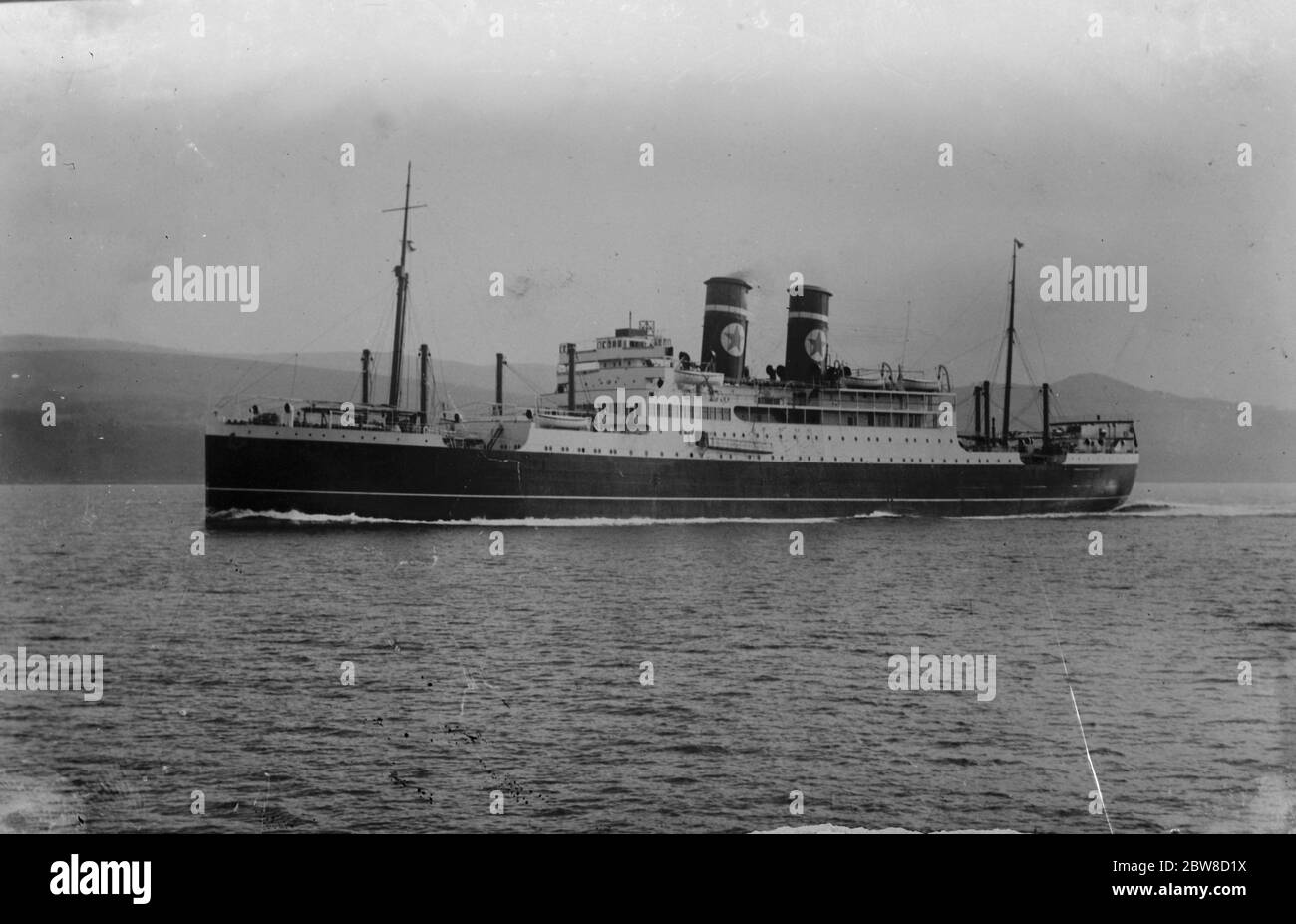 Avila , Blue Star Line ( 1920 ) LTD . 26 October 1927 Stock Photo - Alamy