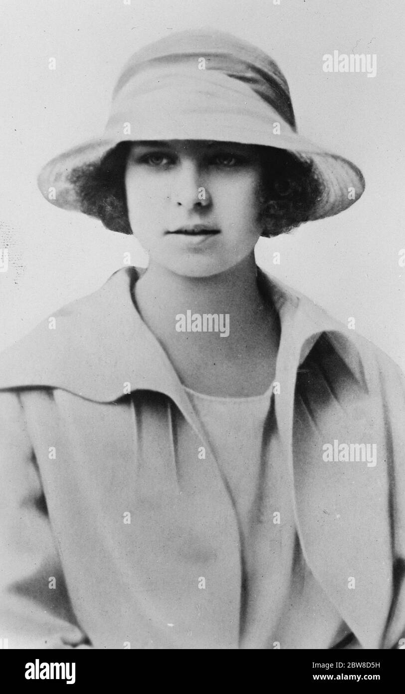 Princess Marie Jose of Belgium . 28 December 1927 Stock Photo - Alamy