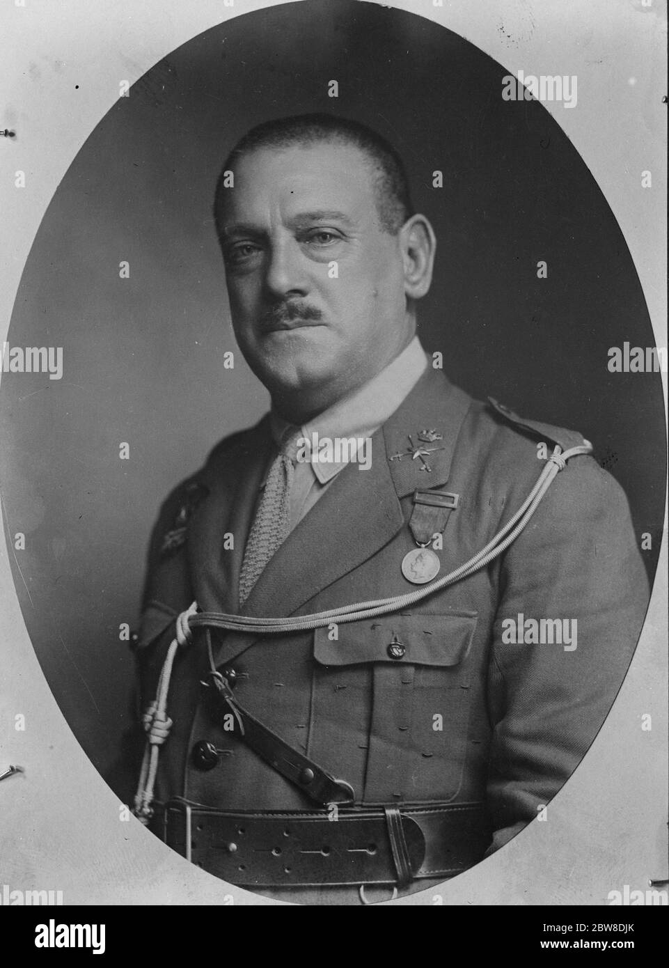 General Don Severiano Martinez Anido , Spanish Minister of the Interior . 1929 Stock Photo