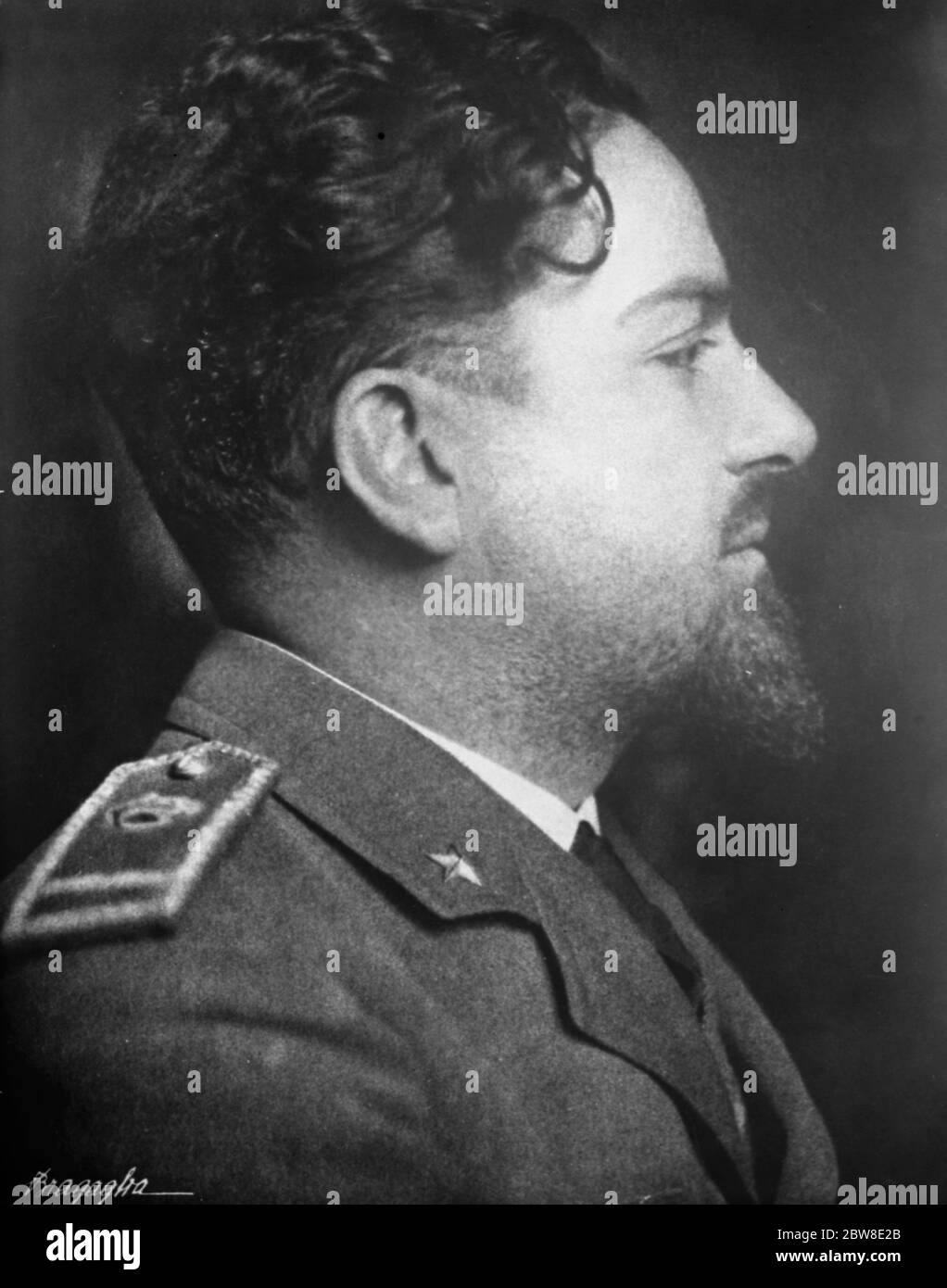 Second only to Mussolini himself . H E General Italo Balbo . December 1928 Stock Photo