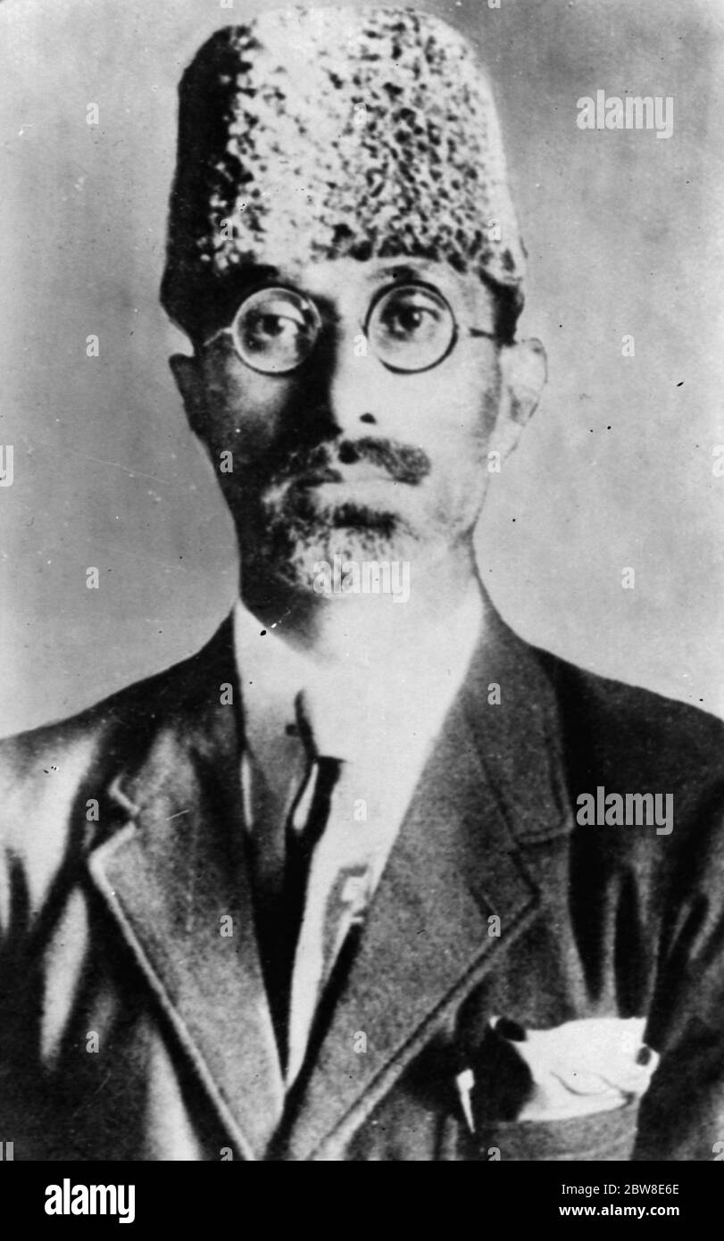 Nadir Khan , Afghanistan 's latest ruler . 30 November 1929 Stock Photo
