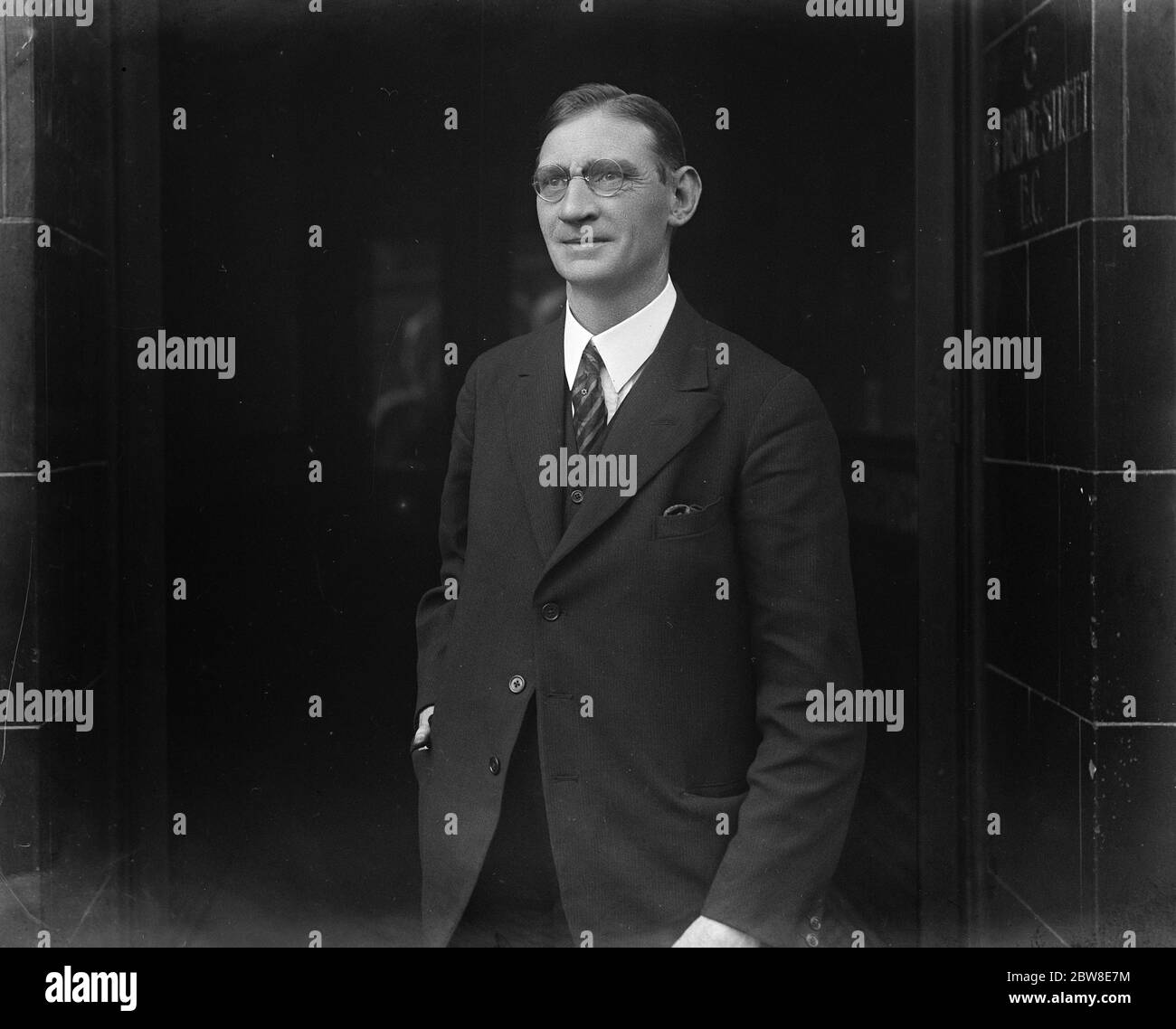 Mr Forsyth . Creed company . 25 November 1929 Stock Photo Alamy