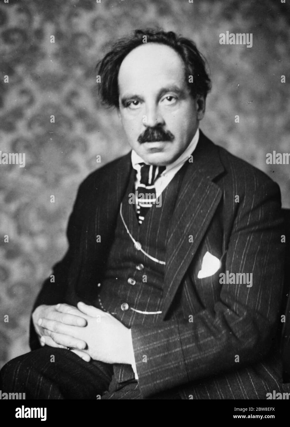 Jacob Wasserman , famous German writer . 28 February 1930 Stock Photo