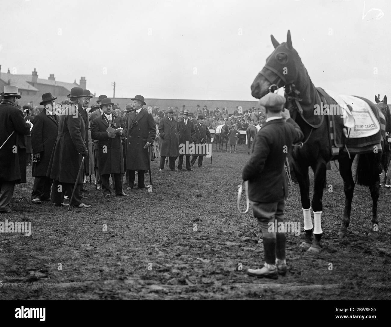 Aintree grand national Black and White Stock Photos & Images Alamy