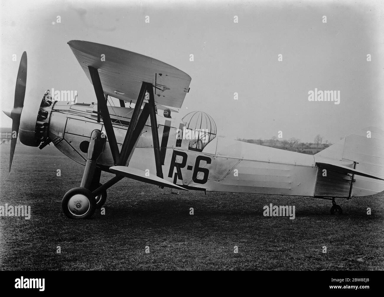 New type for RAF pageant . A new type of experimental machine by the Bristol Aeroplane Co , designed for use in Iran and the East . 17 June 1932 Stock Photo