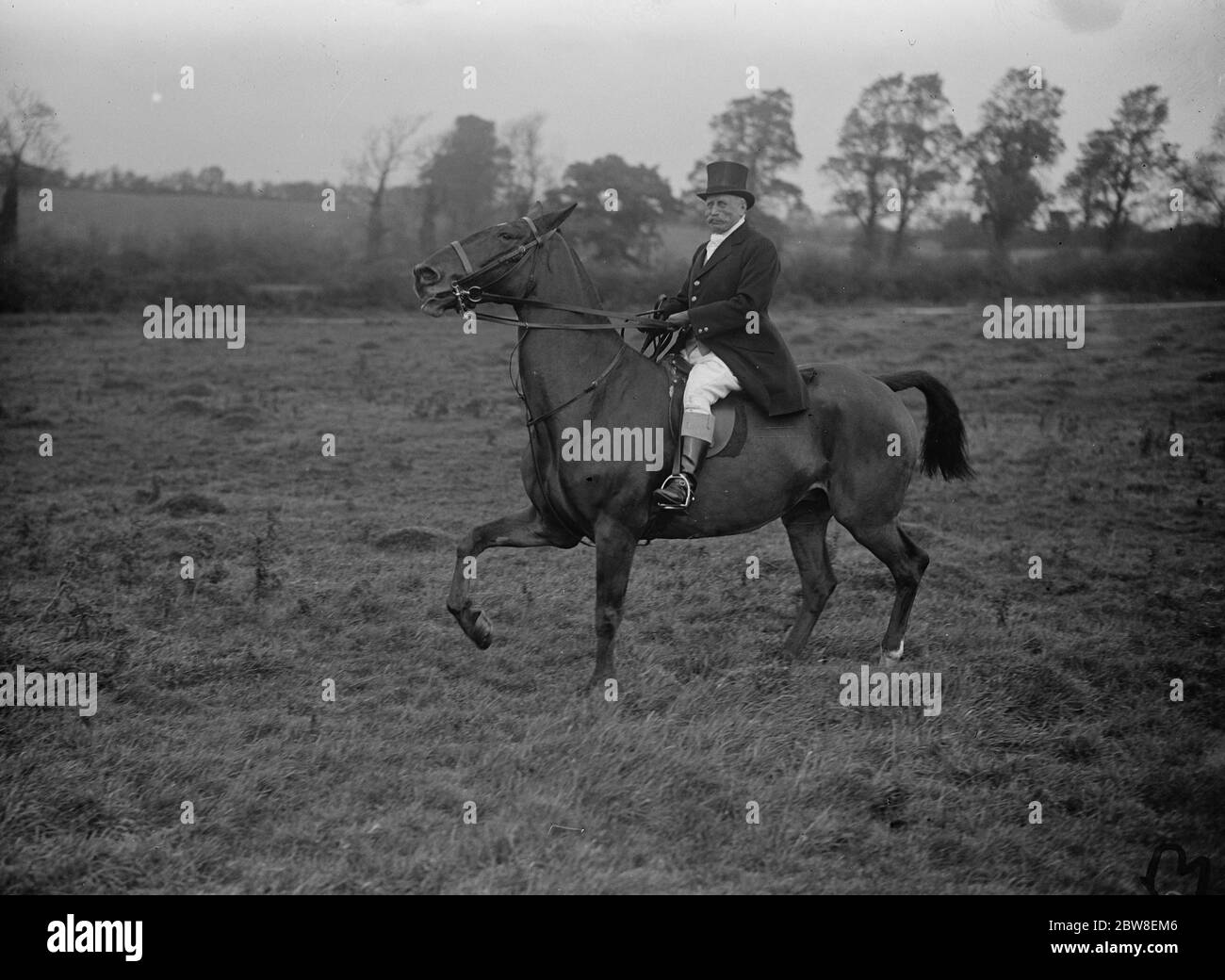 Opening Meet of Whaddon Chase at Cublington , Bucks . The Earl of ...