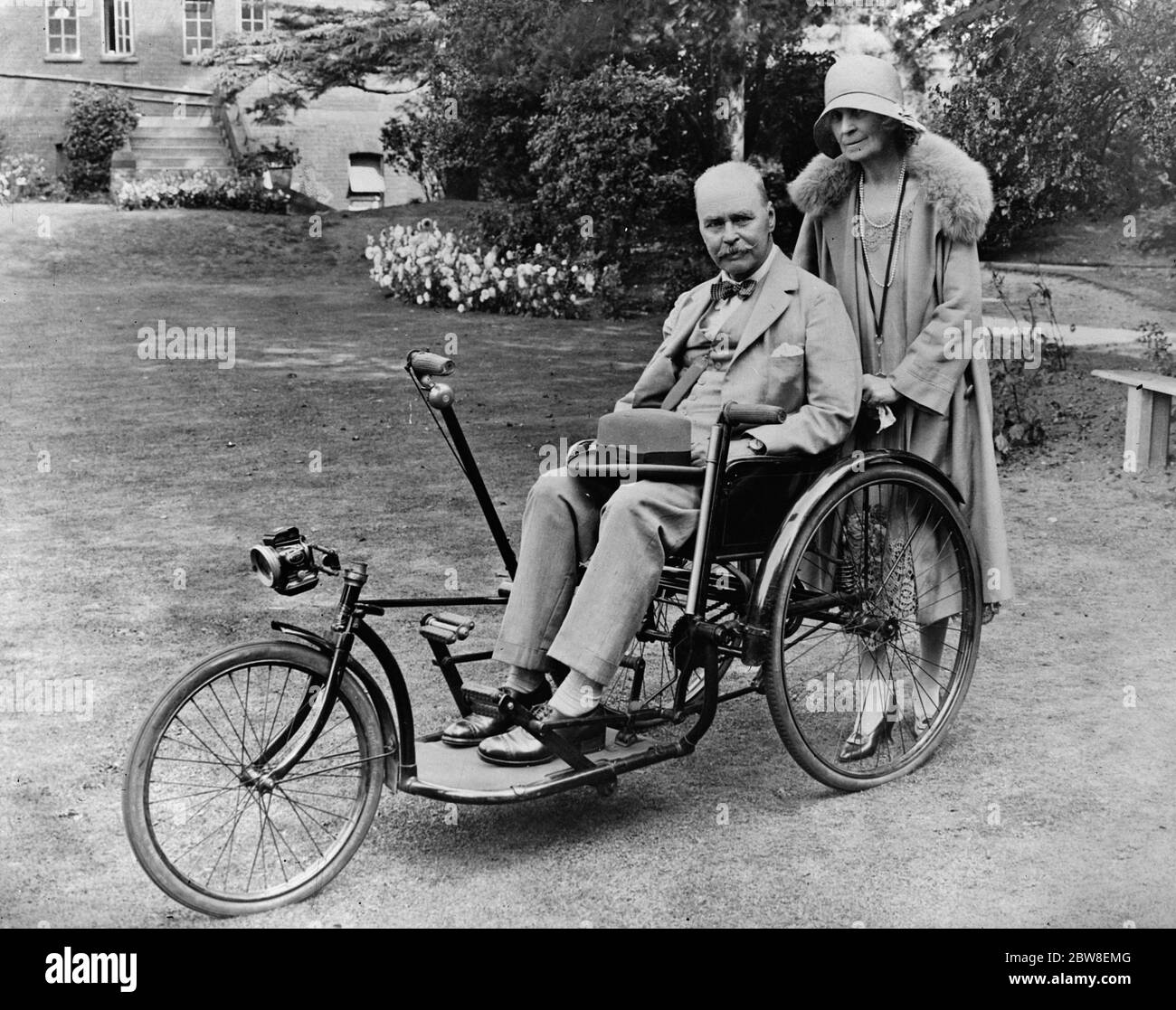 Sir Ronald Ross and Lady Ross . 1932 Stock Photo Alamy
