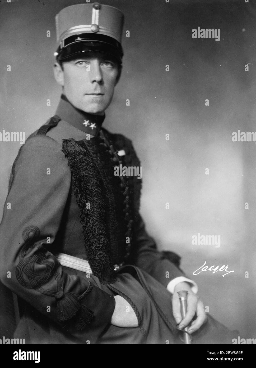Duke of Connaught 's Christmas visitor . Count Folke Bernadotte of Sweden , who will visit England for the first time . 30 October 1930 Stock Photo