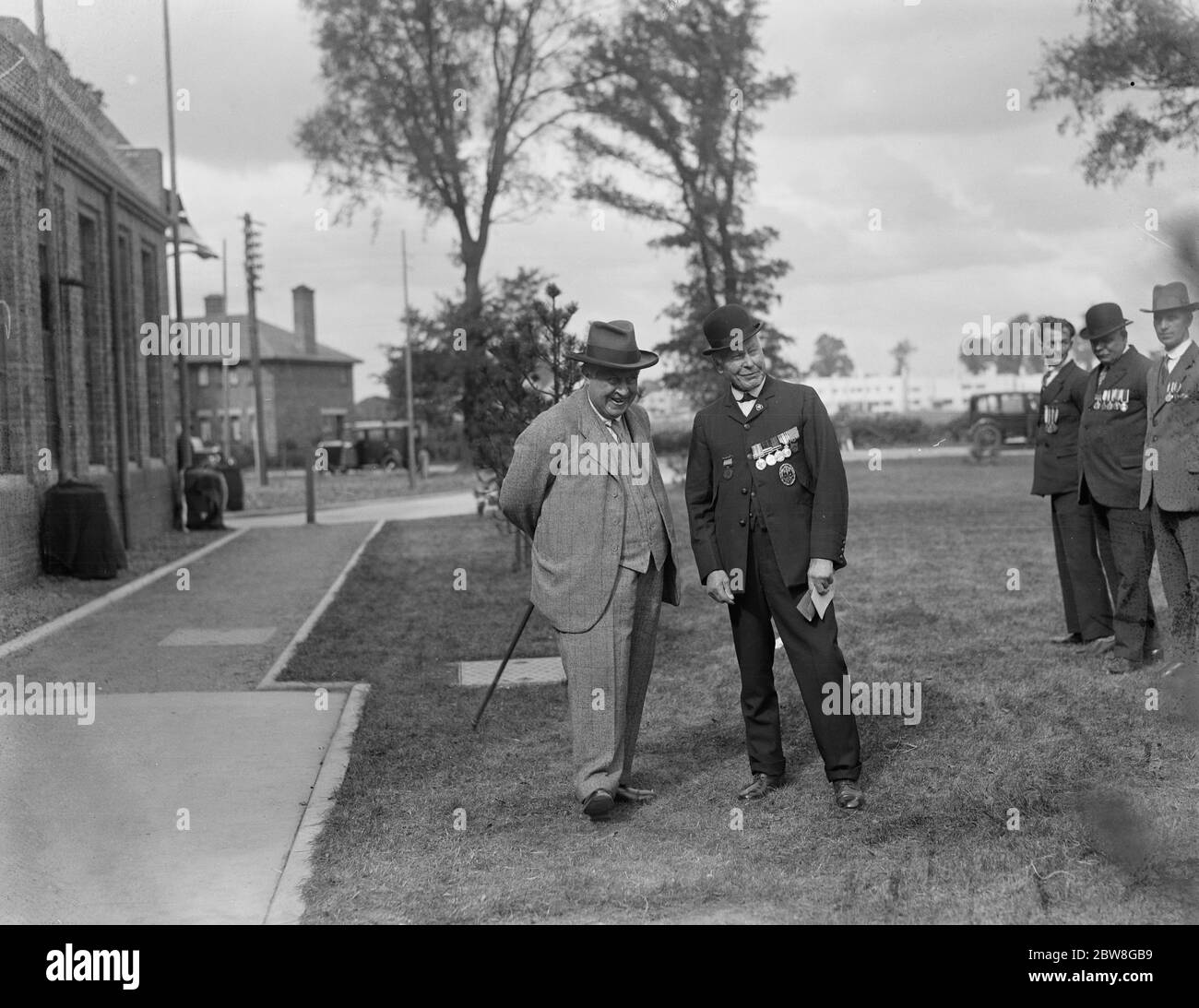 Viscount Allenby attends British Legion rally at Braintree , Essex .. 22 September 1928 Stock Photo