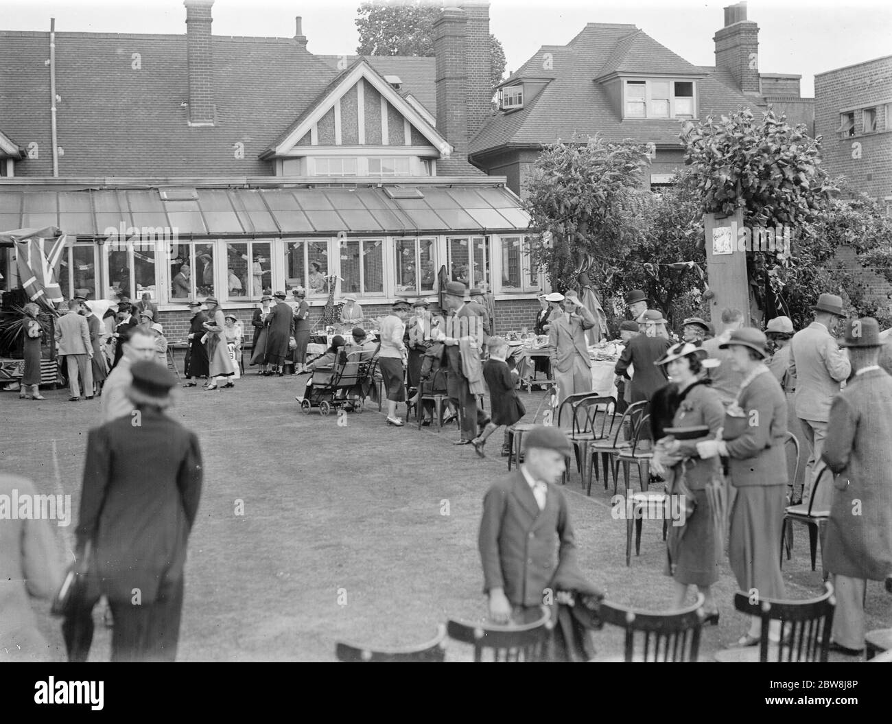 Eltham College fete . 1937 Stock Photo Alamy