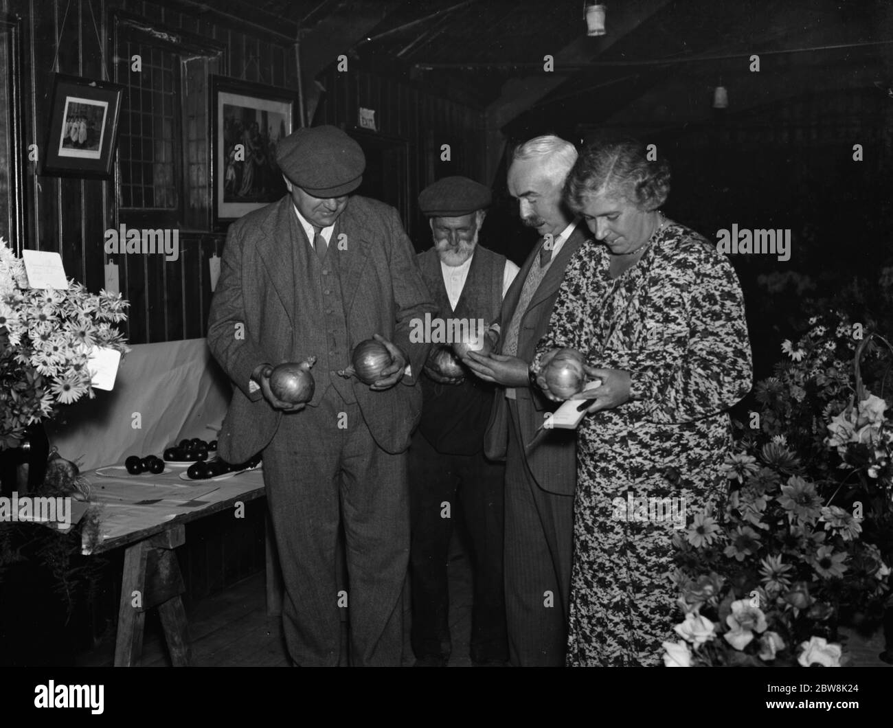 Green ST GN , Horticultural show . 1937 Stock Photo