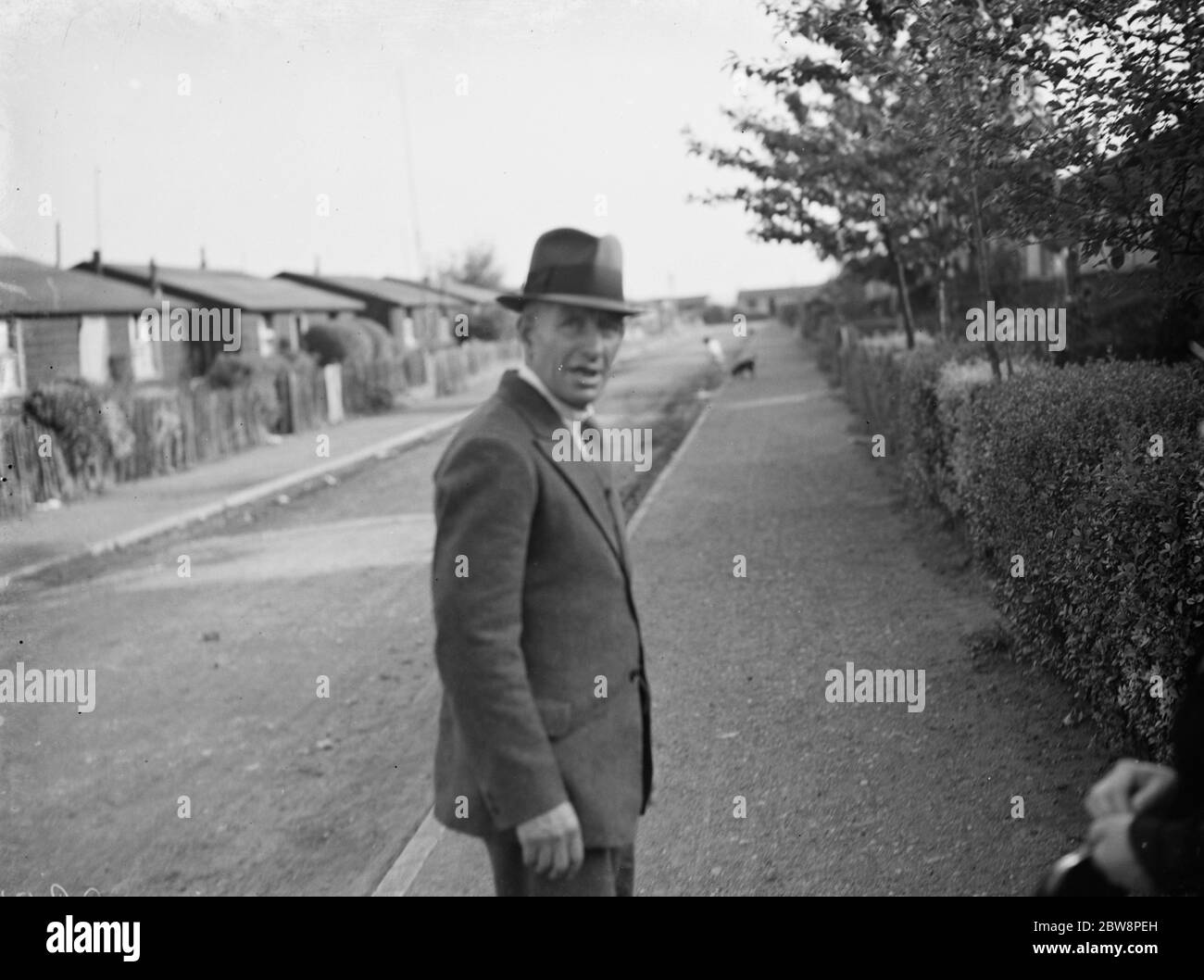 J H Wood of Welling . 1938 Stock Photo