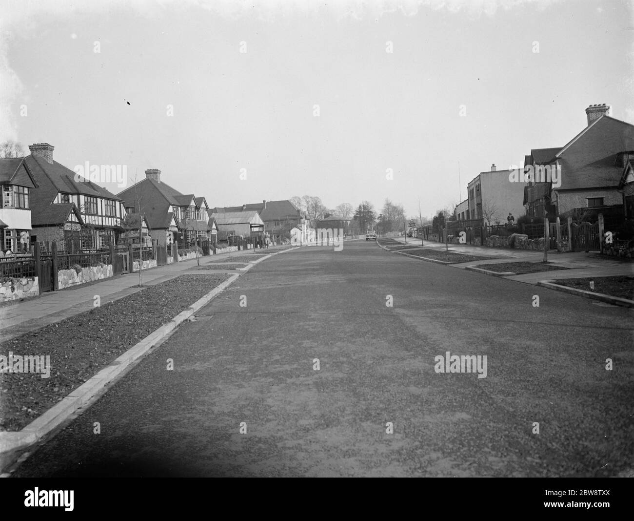 Stone Park Avenue in Beckenham , Kent . 1938 Stock Photo Alamy