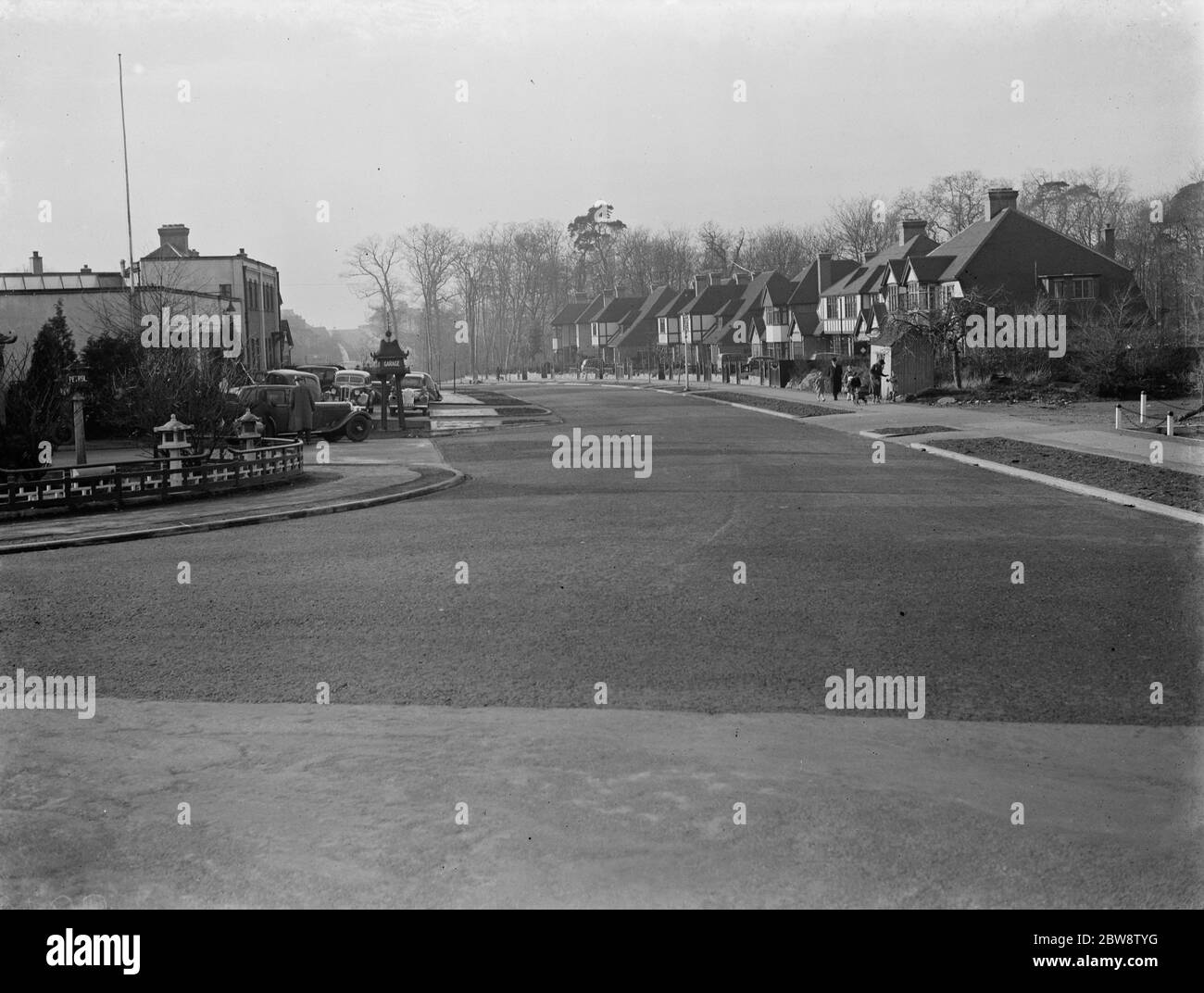 Stone Park Avenue in Beckenham , Kent . 1938 Stock Photo Alamy