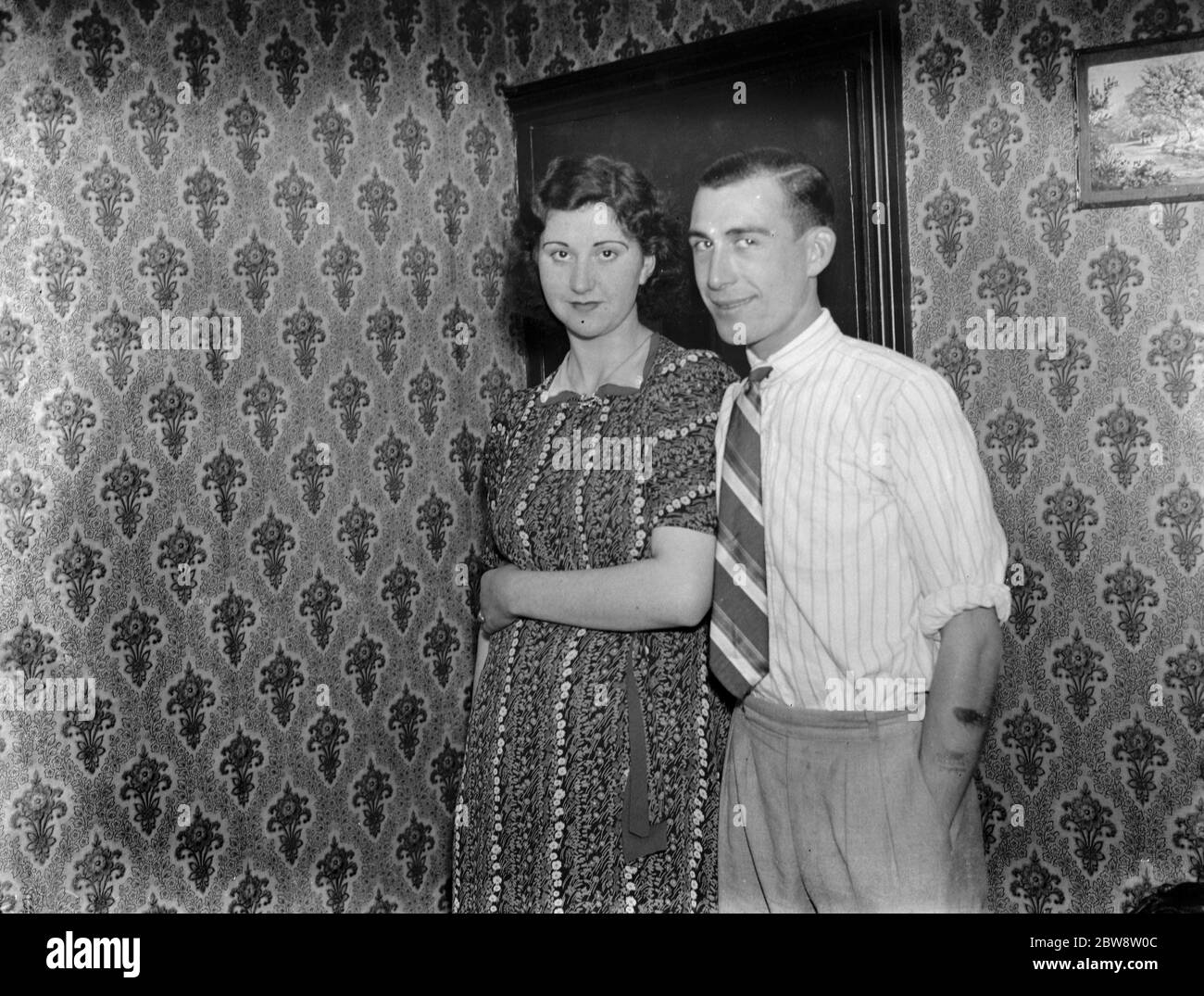 Marian Spencer and James Parry . 23 Novembr 1938 Stock Photo Alamy