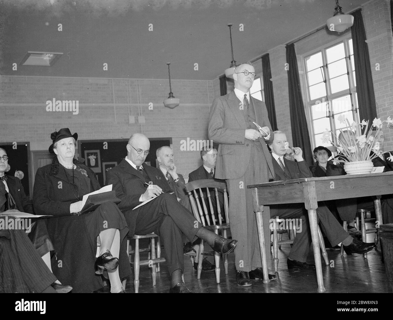 The Chislehurst Central School opening , Kent . 1936 Stock Photo Alamy