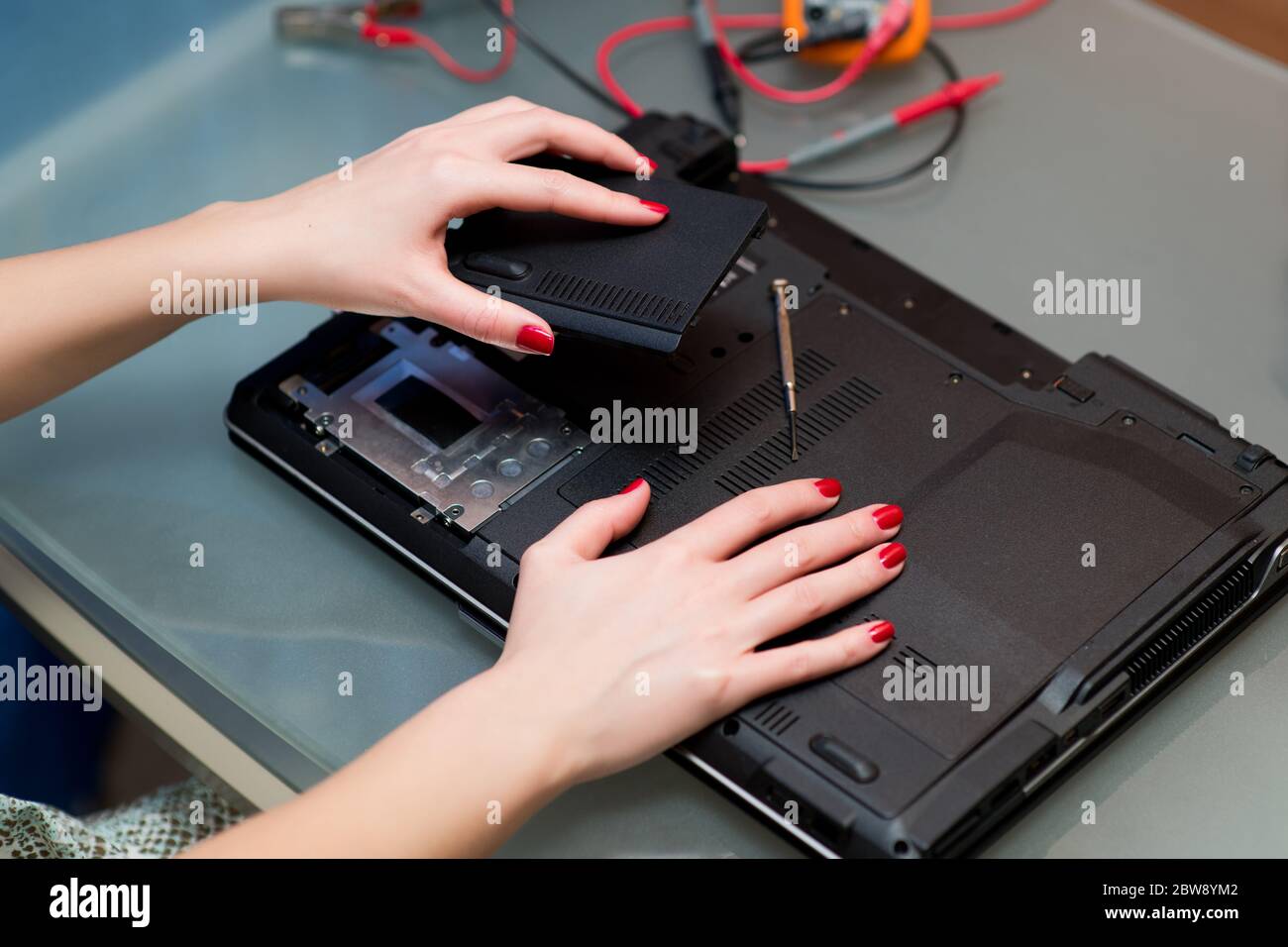 Remove Computer Cover Laptop cover hi-res stock photography and images - Alamy