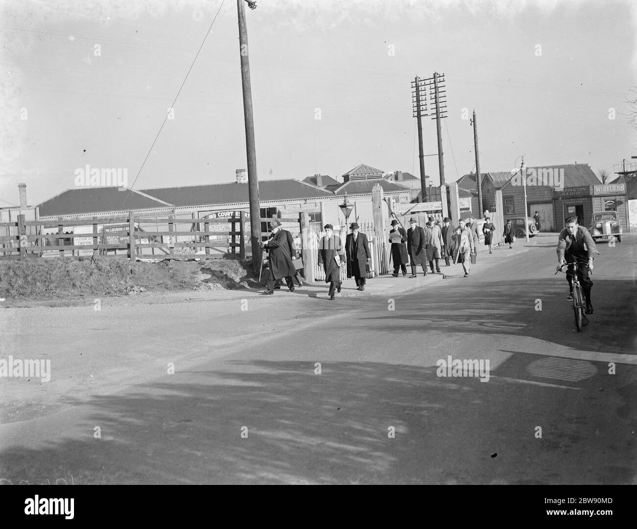 Station approach in Orpington . 1939 Stock Photo